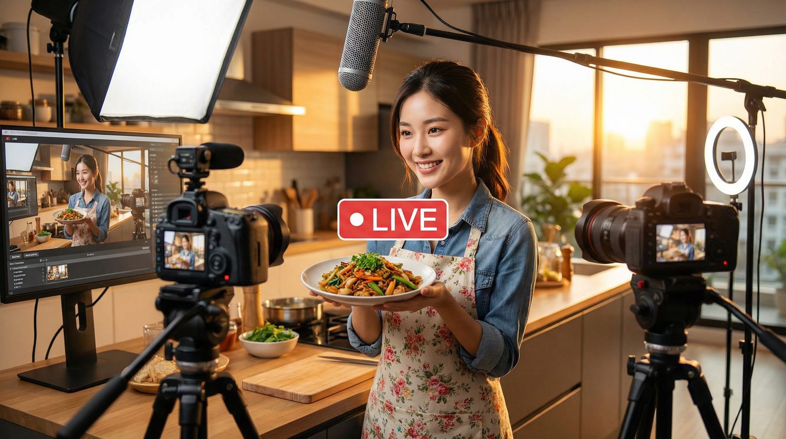 福利姬美食直播视频